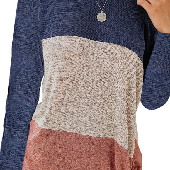 euro contrast color t-shirt - Picture 2 of 3